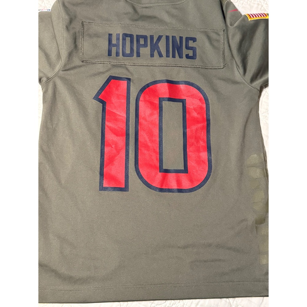 Nike Houston Texans Salute to Service Youth M DeAndre Hopkins Jersey #10 - Picture 8 of 12